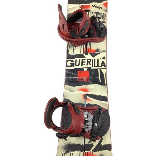 ENDEAVOR (エンデバー) ゲリラ スノーボード 157cm ホワイト×ブラック