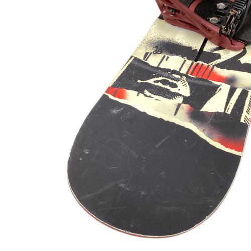 ENDEAVOR (エンデバー) ゲリラ スノーボード 157cm ホワイト×ブラック