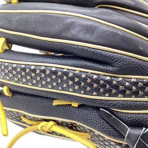 Wilson (ウィルソン) 軟式グローブ ブラック×イエロー ワナビーヒーローデュアル 内野用