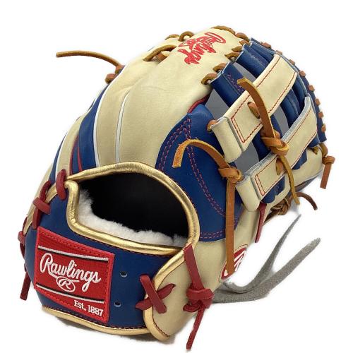 RAWLINGS (ローリングス) 軟式グローブ ベージュ×ネイビー @ スペシャルオーダー HOH オールラウンド用 GRSOGHHW