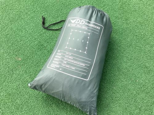 DD HAMMOCKS (ディーディーハンモック) レクタタープ オリーブ DDタープ4×4 400×400㎝ 3～5人用