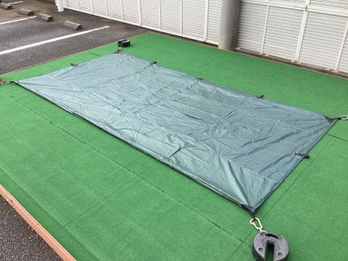 DD HAMMOCKS (ディーディーハンモック) レクタタープ オリーブ DDタープ4×4 400×400㎝ 3～5人用