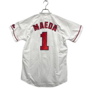 広島東洋カープ (ヒロシマトウヨウカープ) 応援グッズ SIZE M ホワイト 【1】前田智徳 ハイクオリティユニフォーム 旧モデル MIZUNO ユニフォーム ホームユニフォーム レプリカ