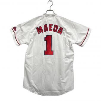 広島東洋カープ (ヒロシマトウヨウカープ) 応援グッズ SIZE M ホワイト 【1】前田智徳 ハイクオリティユニフォーム 旧モデル MIZUNO ユニフォーム ホームユニフォーム レプリカ