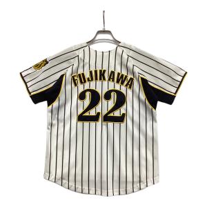 阪神タイガース (ハンシンタイガース) 応援グッズ SIZE S ホワイト 【22】藤川 World sports GOODS ユニフォーム レプリカ