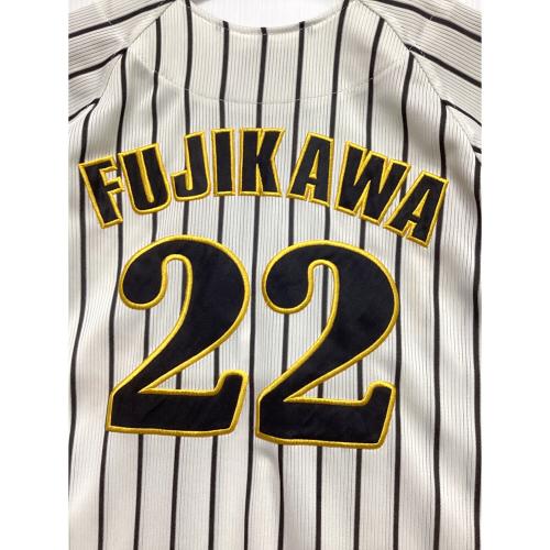 阪神タイガース (ハンシンタイガース) 応援グッズ SIZE S ホワイト 【22】藤川 World sports GOODS ユニフォーム レプリカ