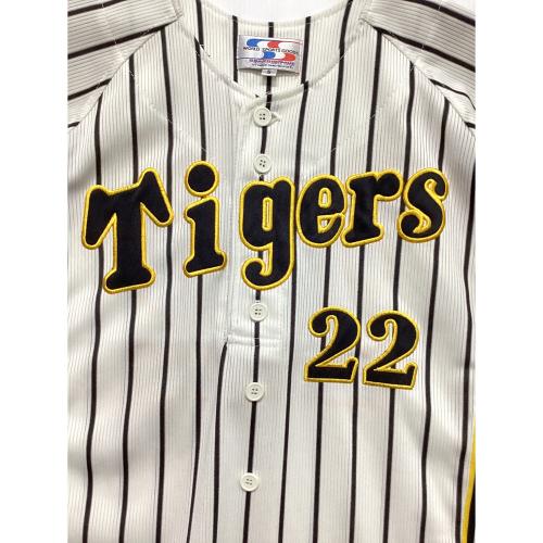 阪神タイガース (ハンシンタイガース) 応援グッズ SIZE S ホワイト 【22】藤川 World sports GOODS ユニフォーム レプリカ