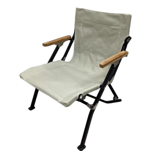 Snow peak (スノーピーク) アウトドアチェア アイボリー LV-093IV ローチェアショート