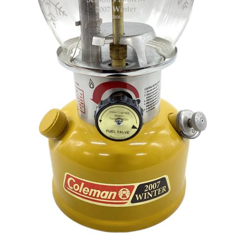 Coleman (コールマン) ガソリンランタン 2007年限定モデル 200B67JA シーズンズランタン2007 2006年9月製 冬の到来