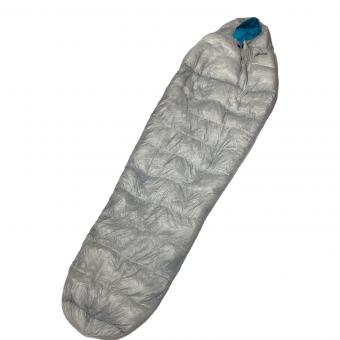 NANGA (ナンガ) マミー型シュラフ(ダウン) グレー×ブルー ミニマリズム 5ベロー 【春～秋用】 レギュラー：～178cm