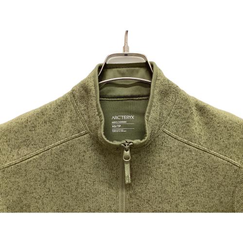 ARC'TERYX (アークテリクス) トレッキングウェア(ジャケット) メンズ SIZE XS オリーブ 24089-118503 コバートカーディガン 国内代理店表記 有
