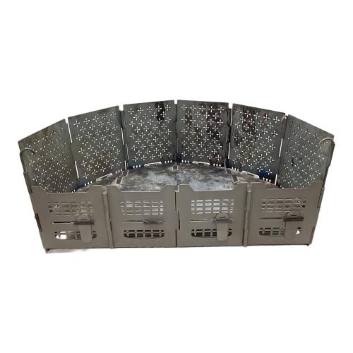 サンゾー工務店 (サンゾーコウムテン) 焚火台 RODAN BANNA 半月セット