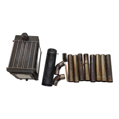 FUTURE FOX (フューチャーフォックス) 薪ストーブ 収納ケース無し ブラック 3面ガラスストーブ