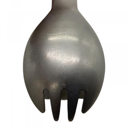 Snow peak (スノーピーク) アウトドア食器 廃盤品 チタン先割れ