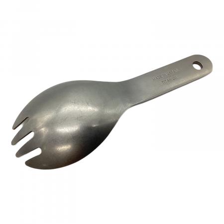 Snow peak (スノーピーク) アウトドア食器 廃盤品 チタン先割れ