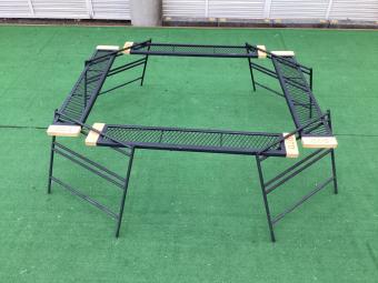 DOD (ディーオーディー) アウトドアテーブル TB4-746-BK ブラック テキーラテーブル