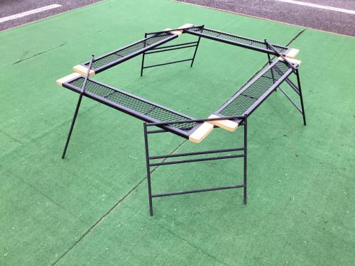 DOD (ディーオーディー) アウトドアテーブル TB4-746-BK ブラック テキーラテーブル