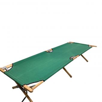 byer (バイヤー) コット グリーン USA製 ウッドコット 希少品 キリン一番搾りコラボ懸賞モデル非売品 KIRIN あ、森のコット