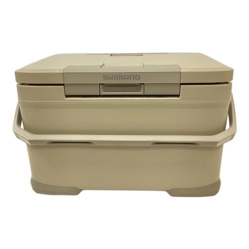 SHIMANO (シマノ) クーラーボックス 22L カーキ/サンドベージュ ICE BOX ST