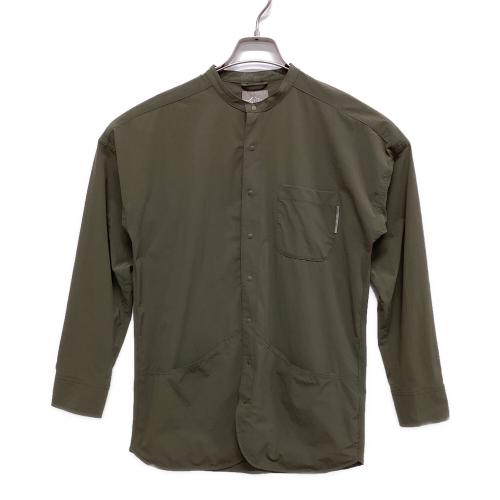 ATELIER BLUE BOTTLE (アトリエ ブルー ボトル) トレッキングウェア(シャツ) メンズ SIZE XS オリーブ AS1849 ハイカーズシャツ 国内代理店表記 有