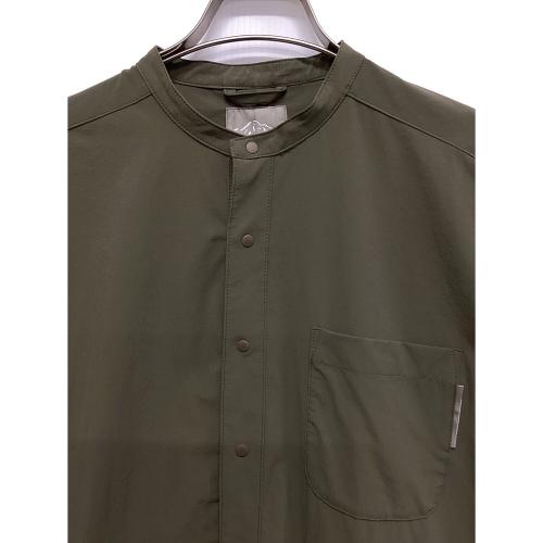 ATELIER BLUE BOTTLE (アトリエ ブルー ボトル) トレッキングウェア(シャツ) メンズ SIZE XS オリーブ AS1849 ハイカーズシャツ 国内代理店表記 有