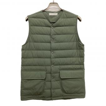 AXESQUIN ELEMENTS (アクシーズクイン エレメンツ) トレッキングウェア(ジャケット) ユニセックス SIZE 四(Lサイズ) グリーン 021077 ストレッチのダウンベスト 国内代理店表記 有