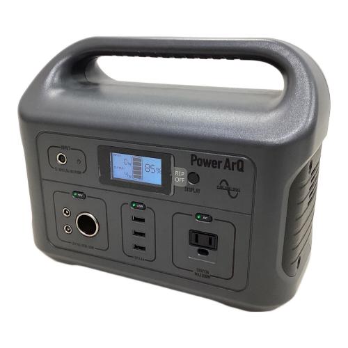 PowerArQ (パワーアーク) ポータブル電源 グレー 008601C-JPN 300W リチウムイオン 60Hz専用