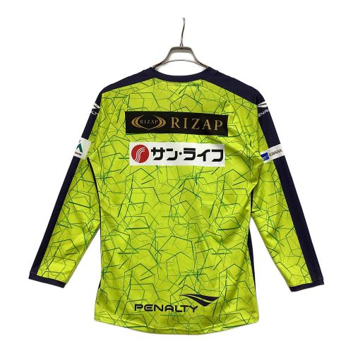 湘南ベルマーレ (ショウナンベルマーレ) サッカーユニフォーム メンズ SIZE L 黄緑 2021モデル 受注生産品 公式戦用プラクティスシャツ