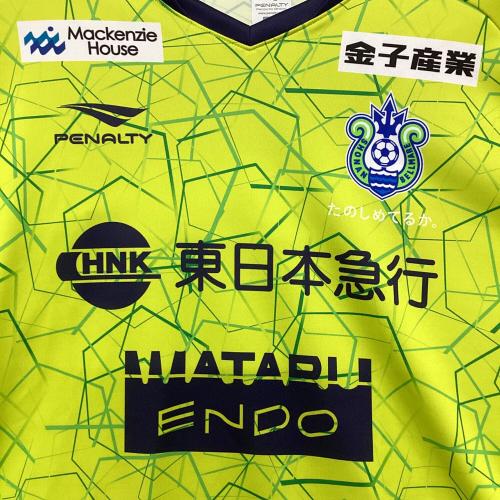 湘南ベルマーレ (ショウナンベルマーレ) サッカーユニフォーム メンズ SIZE L 黄緑 2021モデル 受注生産品 公式戦用プラクティスシャツ