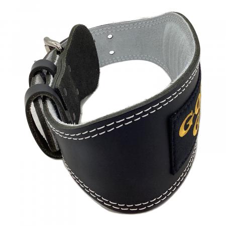 【美品】GOLD'S GYM トレーニングパワーベルトL GOLD'S GYM (ゴールドジム) トレーニングベルト レザーパワーベルト