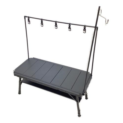 WAQ (ワック) アウトドアテーブル ブラック マルチアイアンテーブル