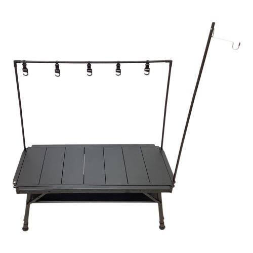 WAQ (ワック) アウトドアテーブル ブラック マルチアイアンテーブル