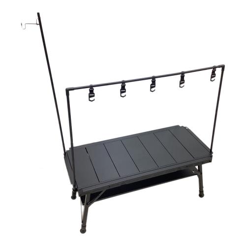 WAQ (ワック) アウトドアテーブル ブラック マルチアイアンテーブル