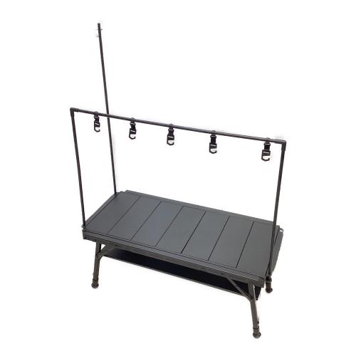 WAQ (ワック) アウトドアテーブル ブラック マルチアイアンテーブル