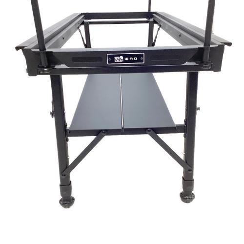 WAQ (ワック) アウトドアテーブル ブラック マルチアイアンテーブル