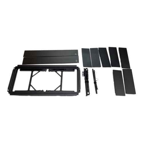 WAQ (ワック) アウトドアテーブル ブラック マルチアイアンテーブル