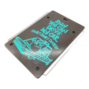 The Arth (ザァ～ッス) ファニチャーアクセサリー グレー×ターコイズ アシノプレート装着済み品  タクシー 床上手さん 長谷川ホルモンコラボ