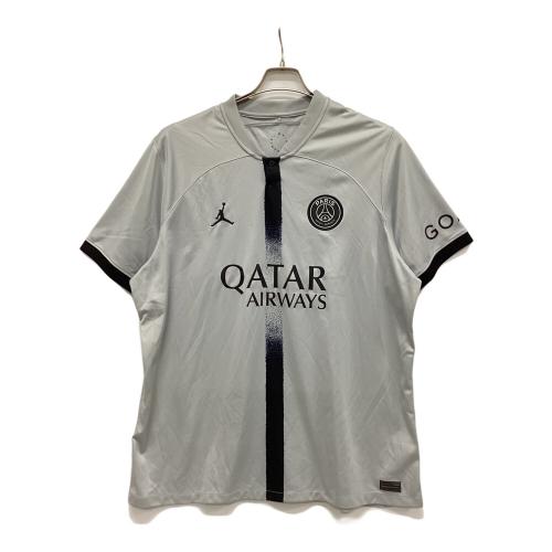 パリ・サンジェルマン サッカーユニフォーム メンズ SIZE XXL グレー 22/23 アウェイ半袖レプリカ【10】ネイマール DJ7682-078
