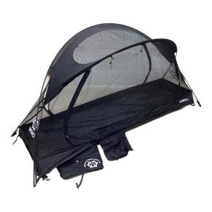 WIWO (ウィーオ) コット用テント ブラック キャンプベッドメッシュテント