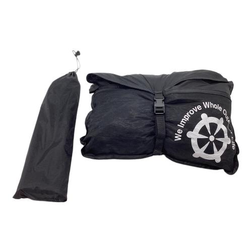 WIWO (ウィーオ) コット用テント ブラック キャンプベッドメッシュテント