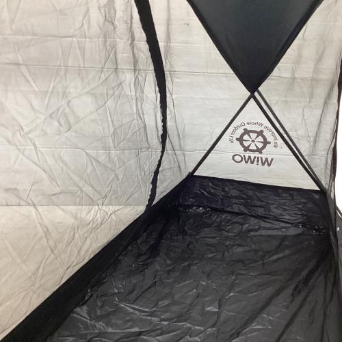 WIWO (ウィーオ) コット用テント ブラック キャンプベッドメッシュテント