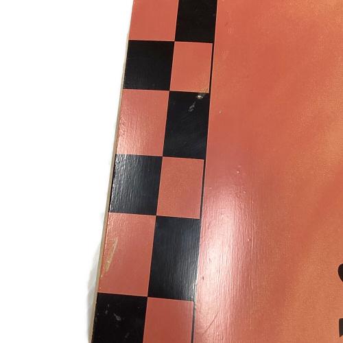 YOW (ヤウ) スケートボード オレンジ×ブラック LA JOLLA 35 サーフスケート 木製