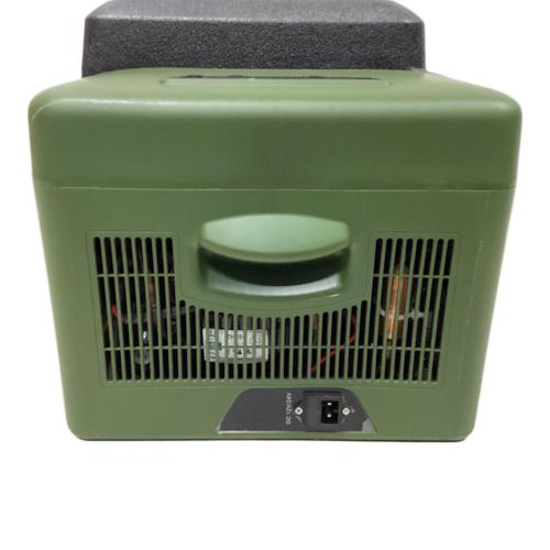 オーヤマ ポータブル冷蔵庫 20L 動作確認済み カーキ PCR-20U 45Ｗ 50Hz／60Hz