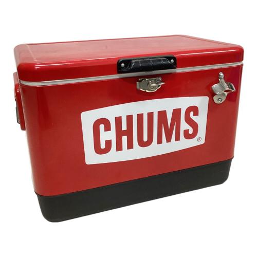 CHUMS (チャムス) クーラーボックス 54L レッド CH62-1802 スチールクーラーボックス