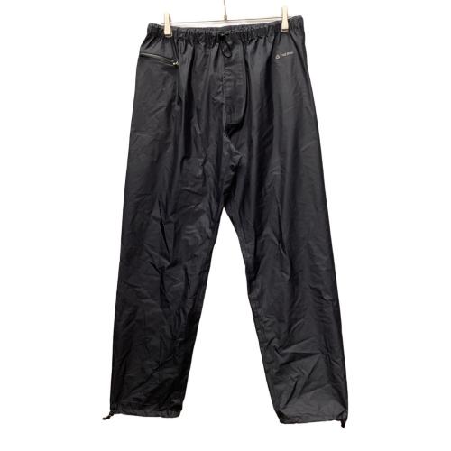 TRAIL BUM (トレイルバム) トレッキングボトム(ロング) メンズ ブラック WALKER SHELL PANTS
