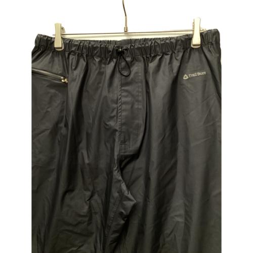 TRAIL BUM (トレイルバム) トレッキングボトム(ロング) メンズ ブラック WALKER SHELL PANTS