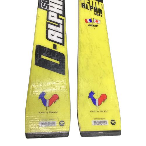 ROSSIGNOL (ロシニョール) DEMO ALPHA SOFT カービングスキー イエロー メンズ 167cm