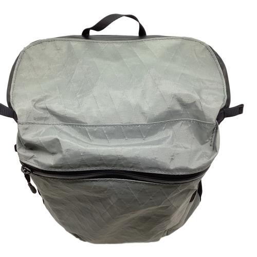 MINIMALIGHT (ミニマライト) バックパック グレー×ブラック オーディナリーパック ORDINARY PAC 背面長40cm以下 ～20L(日帰り)