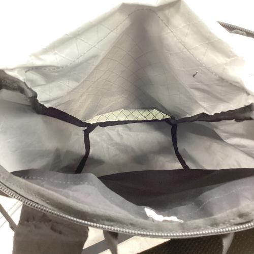 MINIMALIGHT (ミニマライト) バックパック グレー×ブラック オーディナリーパック ORDINARY PAC 背面長40cm以下 ～20L(日帰り)