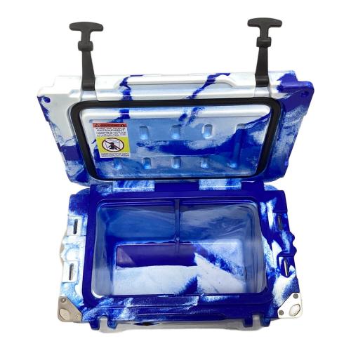 クーラーボックス 20QT/18.9L ブルー×ホワイト ロトモールドクーラー